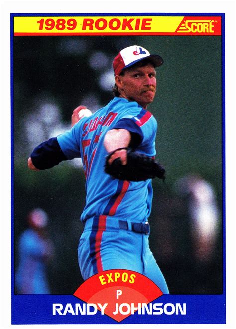 1989 score randy johnson rookie card. Things To Know About 1989 score randy johnson rookie card. 