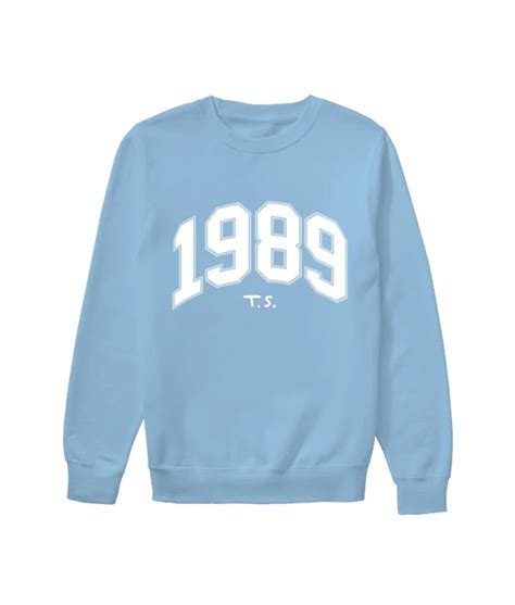Sep 21, 2023 · Taylor Sweatshirt for Women 1989 Swift Letter Print Crewneck Long Sleeve Sweatshirt Pullover Loose Comfortable Casual Tops 3.0 out of 5 stars 4 125 offers from $10.99 