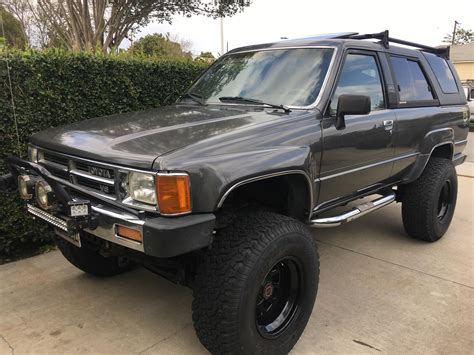 1989 toyota 4runner. Vehicle story. Old style 4Runner with removable back cap. The car has had some paint work done. It's a pretty good looking and driving car. Great ... 