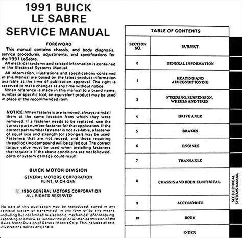 Read Online 1989 Buick Lesabre Service Shop Repair Manual Set Oem Service Manualbody Service Manual New Product Information Manual And The Electrical Wiring Diagrams Manual 