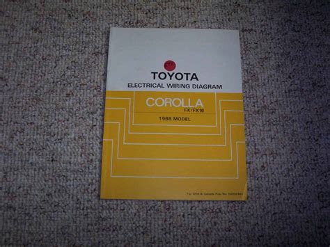 Read Online 1989 Corolla Electrical Guide 
