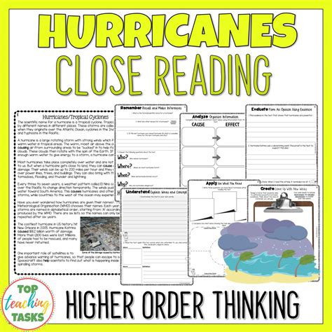 199 Top Quot Hurricanes Quot Teaching Resources Curated Hurricane Worksheet 5th Grade - Hurricane Worksheet 5th Grade