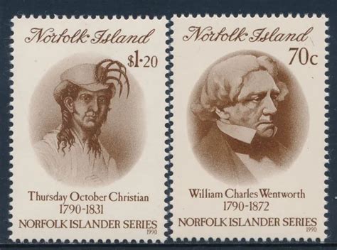 1990 NORFOLK ISLAND HISTORY OF ISLANDERS PART I SET OF …