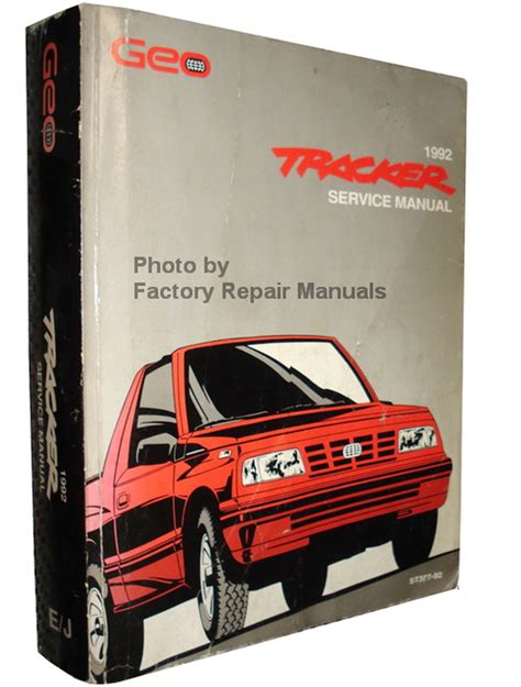 1990 chevy geo tracker service shop repair manual oem. - Drawing faeries a believer s guide.