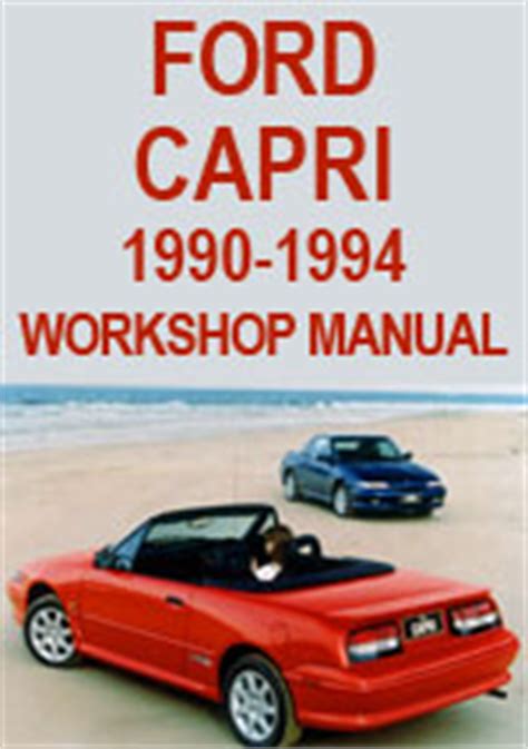 1990 ford capri convertible workshop manual. - Einfluss von treu und glauben bei der vertragsabwicklung.