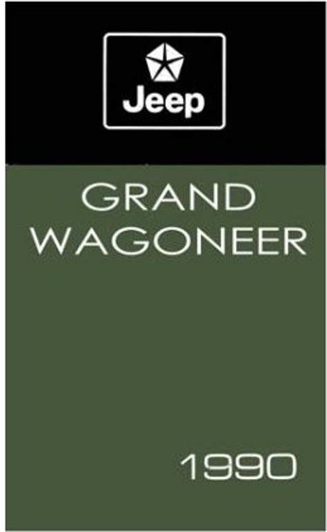 1990 jeep cherokee wagoneer owners manual. - Mercruiser scorpion 350 mpi service manual.