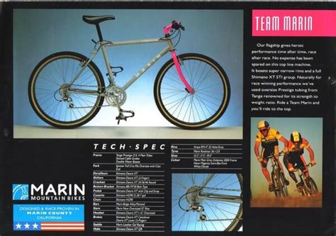 1990 Marin Catalogue