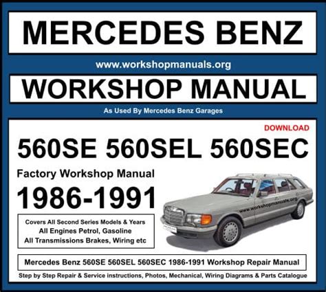 1990 mercedes benz 560sec service repair manual software. - Mcculloch timber bear 600 repair manual.