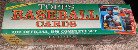 1990 Topps Traded Baseball marks the first time the set was available both as a box set and through wax packs. However, its lackluster checklist prevents the set from standing out in almost every conceivable way. Keeping the same colorful design from 1990 Topps Baseball, the late-season update has 132-cards.. 