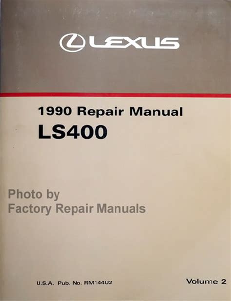 Read 1990 Lexus Ls400 Repair Manual 