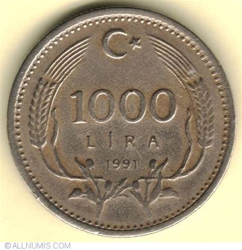1991 1000 lira