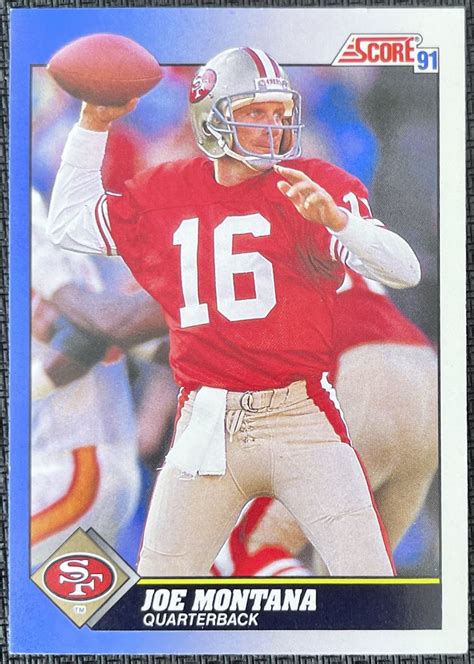 1991 Pinnacle Joe Montana 66 on Kronozio