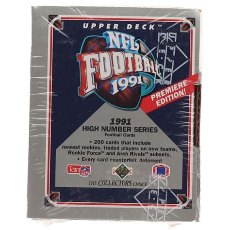 1991 Upper Deck Football Price Guide
