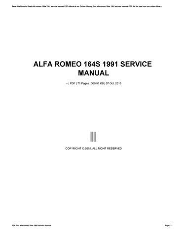 1991 alfa romeo 164 seal manual. - 1as. jornadas de estudos sobre o concelho de almada.