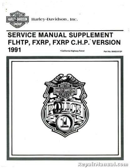 1991 harley davidson flhtp police manual. - Managed care an agency guide to surviving and thriving.