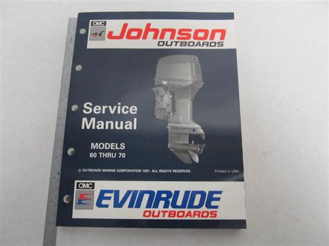 1991 johnson evinrude 60 65 70 hp service shop repair manual factory 91 book. - Komatsu pc 200 lc6 manual de reparación.