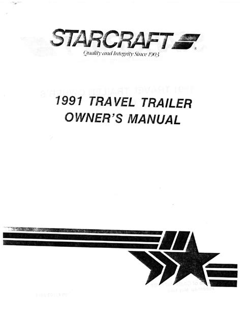 1991 starcraft starflyer owners manual fardo. - Mercedes benz g wagen 463 servizio officina riparazione manuale.