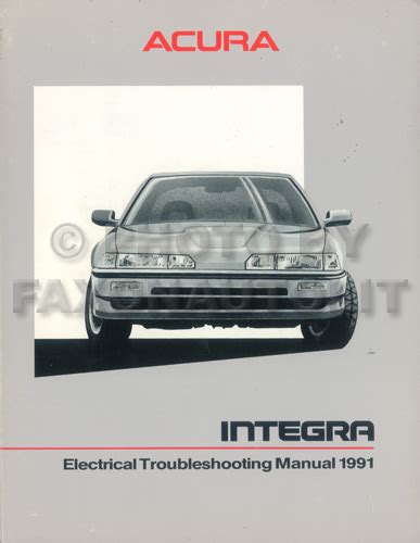 Read Online 1991 Acura Integra Ls Owners Manual 