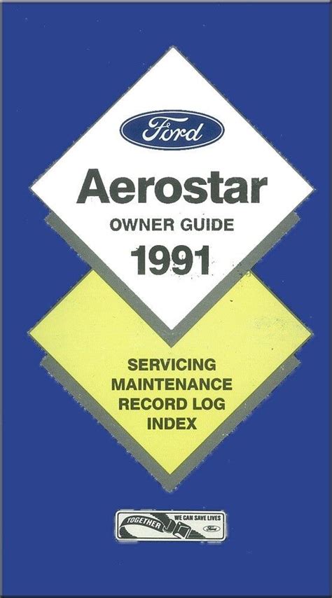 Read 1991 Ford Aerostar Repair Manual 