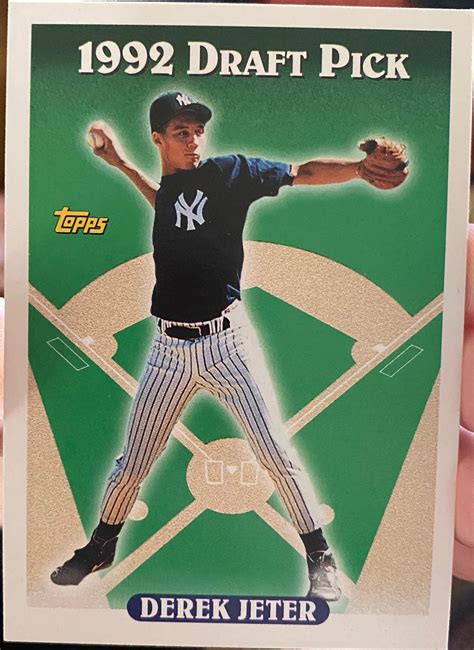 1992 Derek Jeter Baseball Card - Etsy