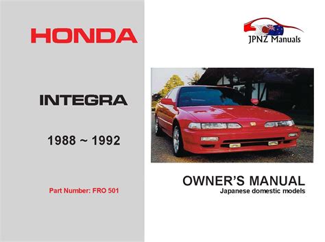 1992 acura integra owners manual pd. - Sexual ills and diseases a popular manual based on the.