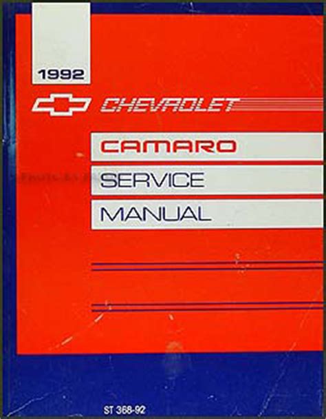 1992 chevy camaro repair shop manual original. - 2007 lexus rx400h software di riparazione manuale del servizio.
