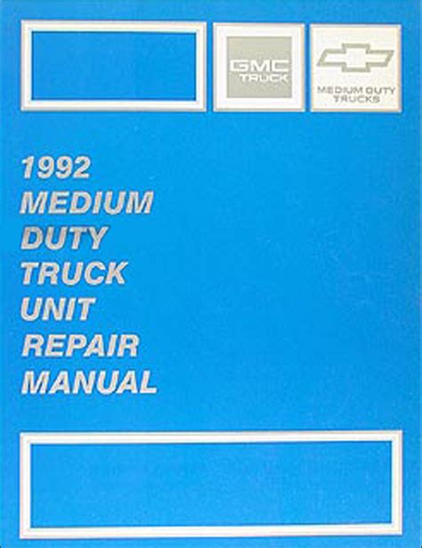 1992 gmc topkick chevy kodiak y p6 revisión manual original. - Gasgas pampera 125 250 280 chassis parts manual catalog.