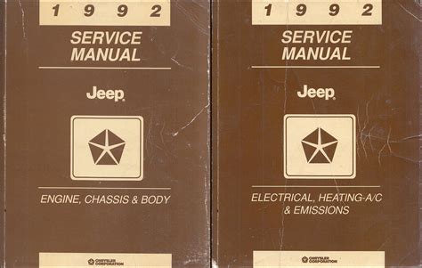 1992 jeep cherokee original owners manual 92. - Manual de mecanica automotriz arias paz.