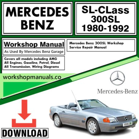 1992 mercedes benz 300sl service repair manual software. - Komatsu pw160 7h wheeled excavator service repair manual h50051 and up.