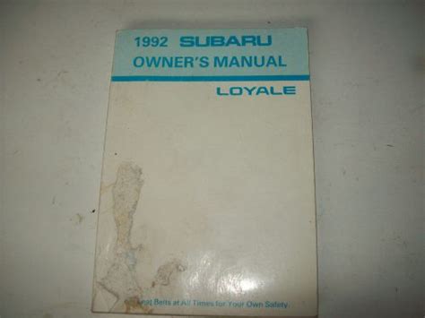 1992 subaru loyale service repair manual software. - Healing days a guide for kids who have experienced trauma.