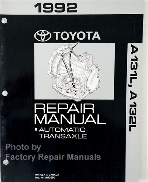1992 toyota corolla and tercel automatic transmission repair shop manual. - Urimelige hastighed med hvilken tog skiller elskende.