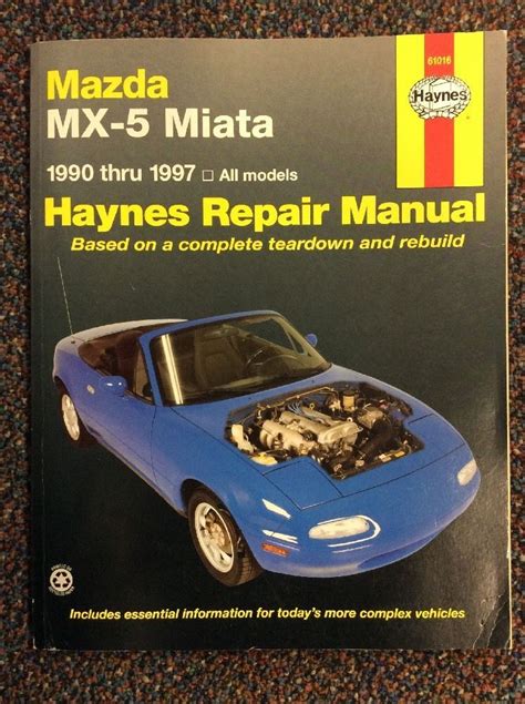 Read 1992 Miata Owners Manual 