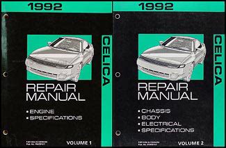 Full Download 1992 Toyota Celica Service Manual 