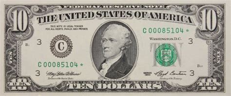 What is a ten dollar bill 1950 series worth? 99% of the time a 1950 $10 bill is just worth $10. If it is an error, star note, or in perfect condition it could be worth more.. 