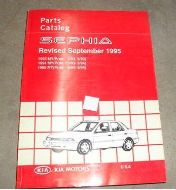 1993 1994 1995 kia sephia parts catalog service manual. - Dungeons and dragons manual de monstruos 40.