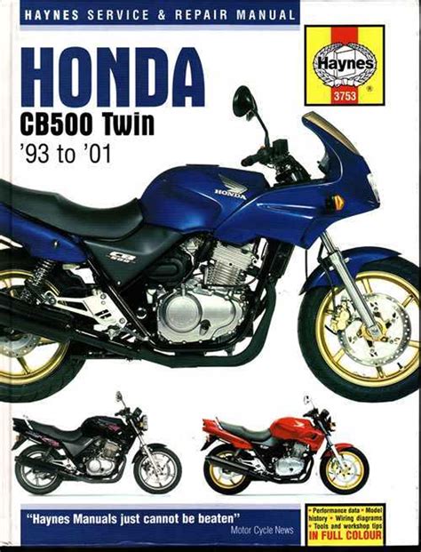 1993 2001 honda cb500 twin workshop repair manual. - Supplemento al manuale di servizio del giradischi technics sl 5.