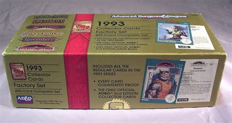 1993 Collector Cards Factory Set: 495-Card Complete Set …