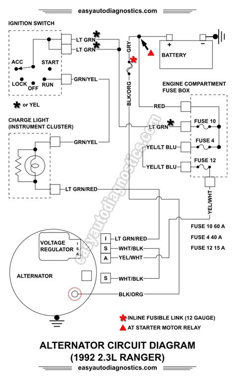 1993 F150 Wiring Diagramfor Altinator