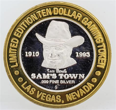 sam's town casino 10 dollar token