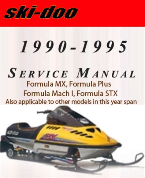 1993 bombardier skidoo snowmobile repair manual download. - Denon dn x500 service manual repair guide.