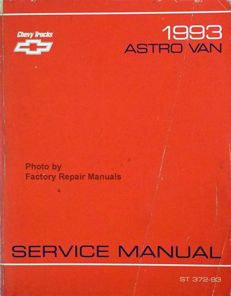 1993 chevy astro van service manual. - Langen muller's schauspieler lexikon der gegenwart.