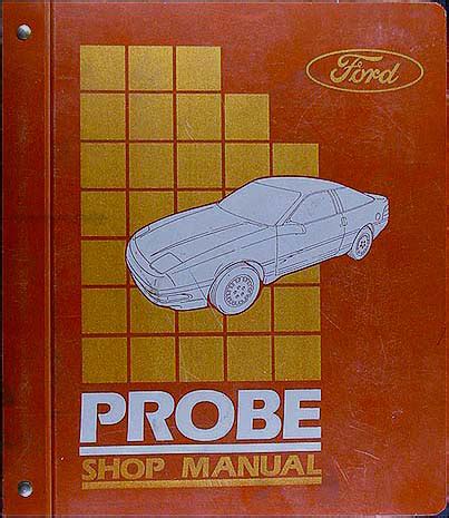 1993 ford probe se service manual torren. - Guida allo studio per odontotecnico 1 e capo odontotecnico.