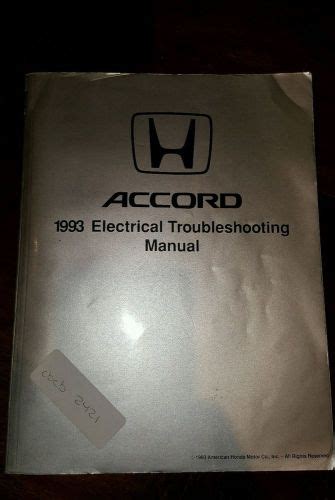 1993 honda accord electrical troubleshooting manual. - Psychology myers 8th edition study guide test.
