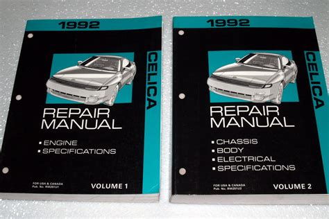 1993 manuali di riparazione per toyota celica a 180 st184 185 serie 2 set di volumi. - Stanley dura glide model j manual.