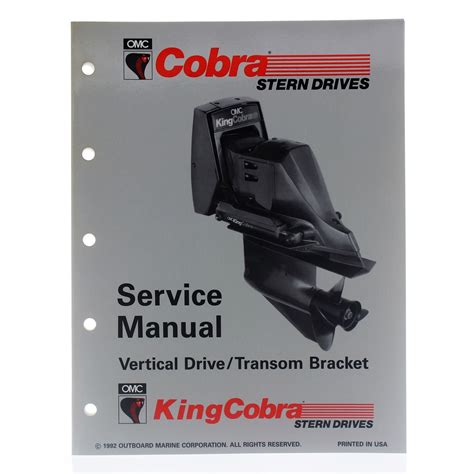 1993 omc king cobra transom assembly manual. - Informe de prácticas ejemplo de ingeniería.