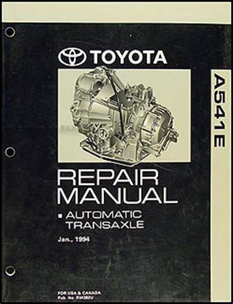 1994 1997 toyota avalon camry v6 automatic transmission overhaul manual. - Electrical apprenticeship aptitude test study guide.