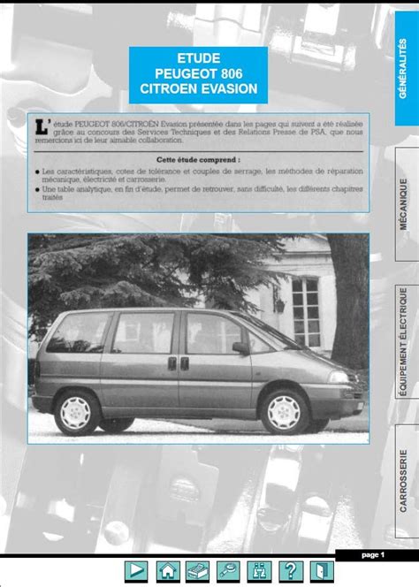 1994 2001 peugeot 806 fiat citroen evasion jumpy service repair manual. - Spagnolo iii guida allo studio finale.