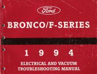 1994 f150 electrical and vacuum troubleshooting manual c. - Mychael danna s the ice storm a film score guide.