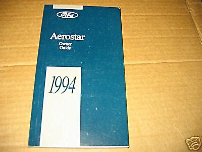 1994 ford aerostar free owners manual. - Solution manual to fundamentals of electrical drives by gopal k dubey.