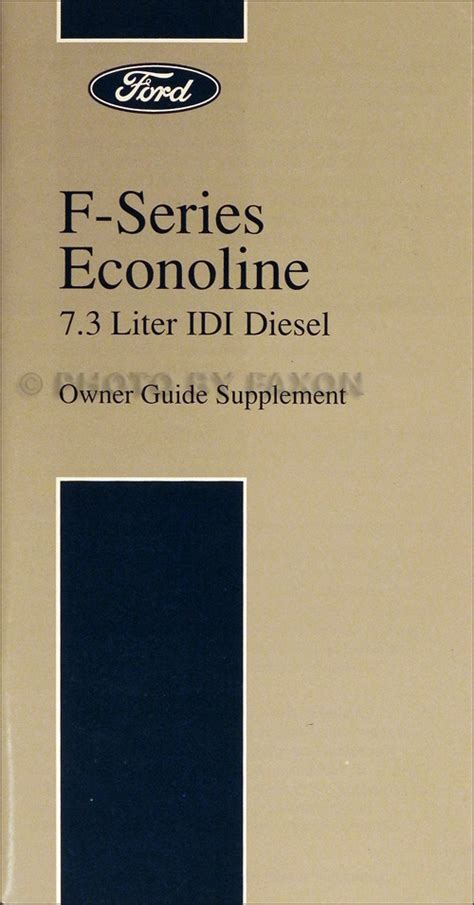 1994 ford e350 diesel owners manual download. - How to speak droid with r2 d2 a communication manual star wars.